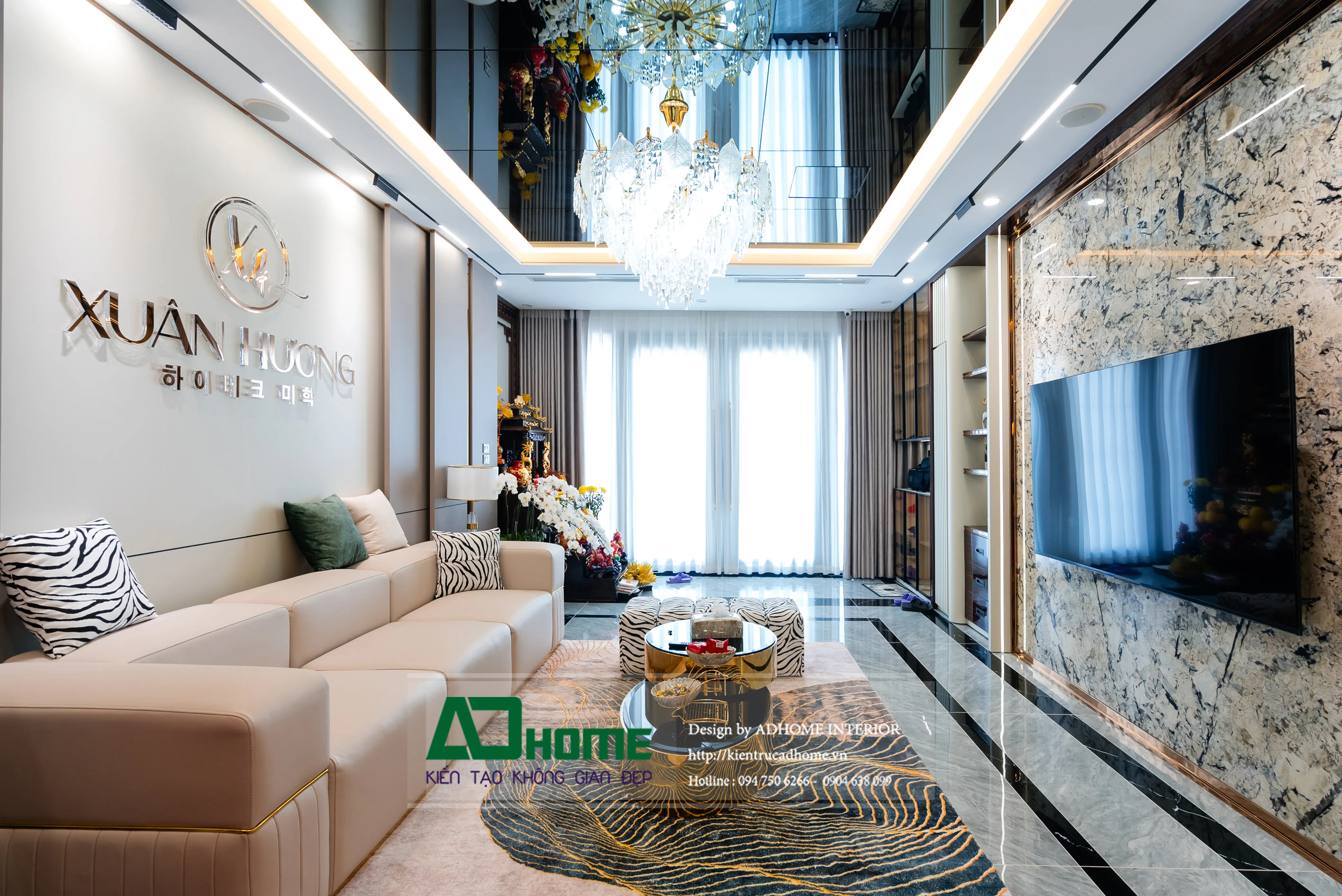 Thi công phòng khách 05