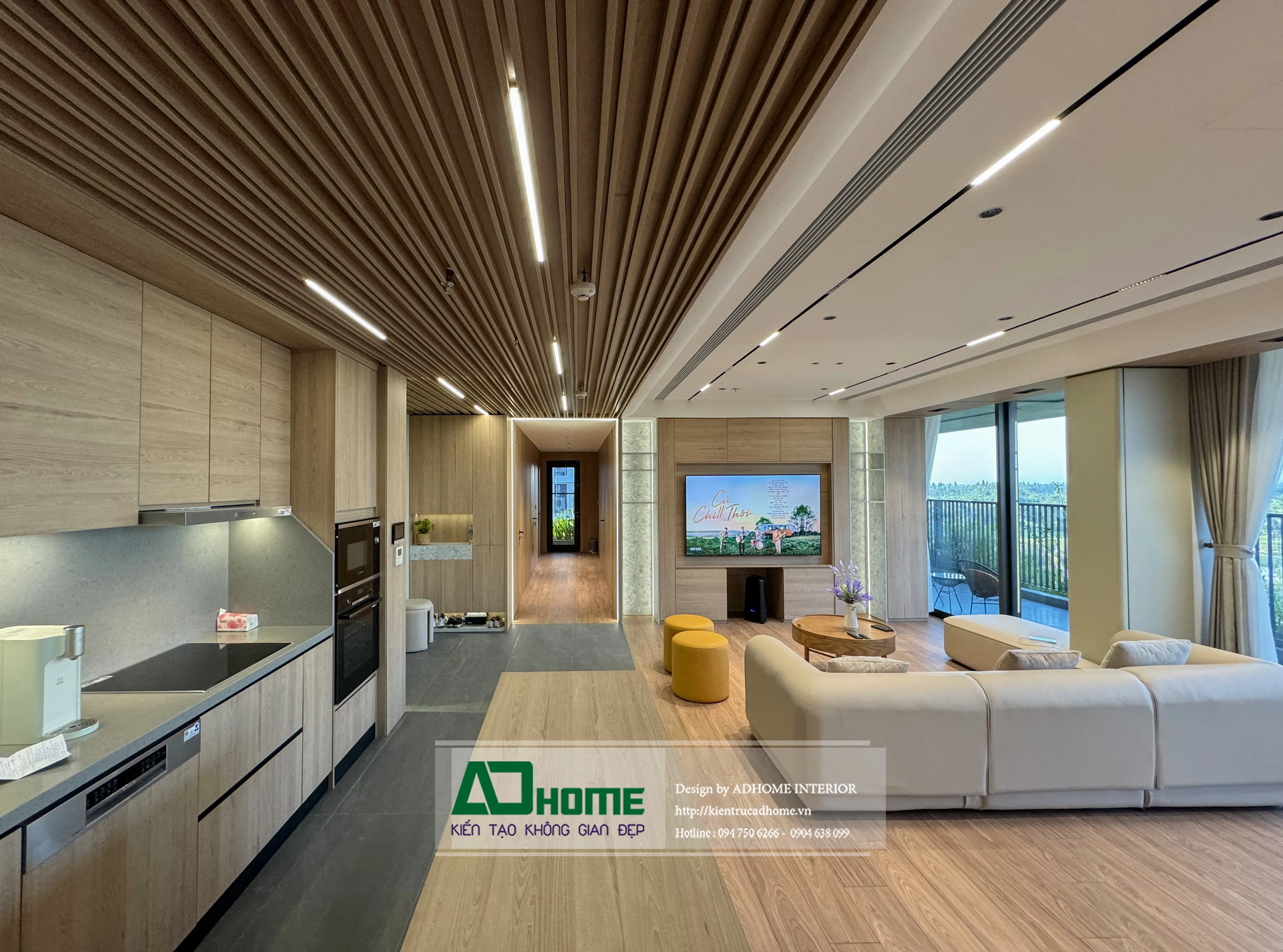 Báo giá thi công nội thất chung cư Vinhomes theo diện tích căn hộ