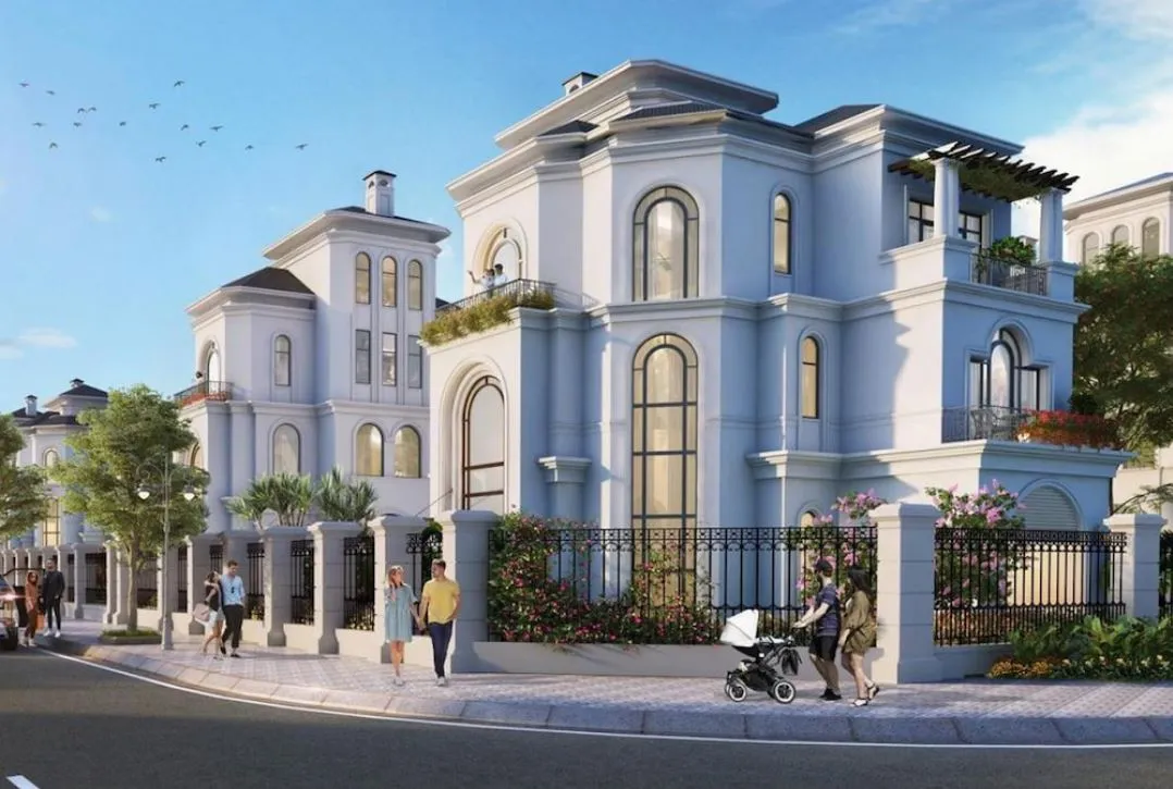 Kiến trúc biệt thự đơn lập Vinhomes Ocean Park