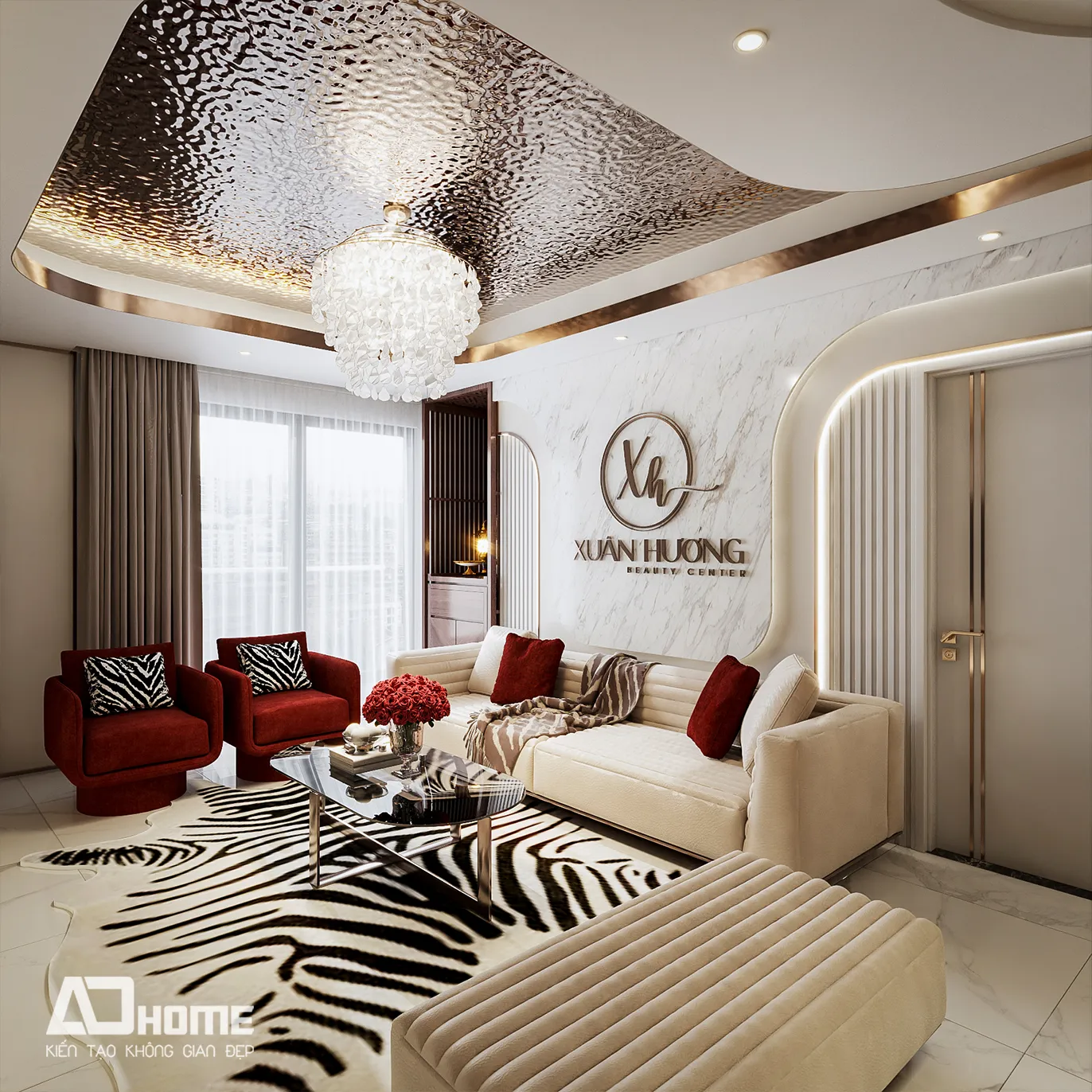 Thiết kế nội thất biệt thự luxury sang trọng tại Sunshine Center