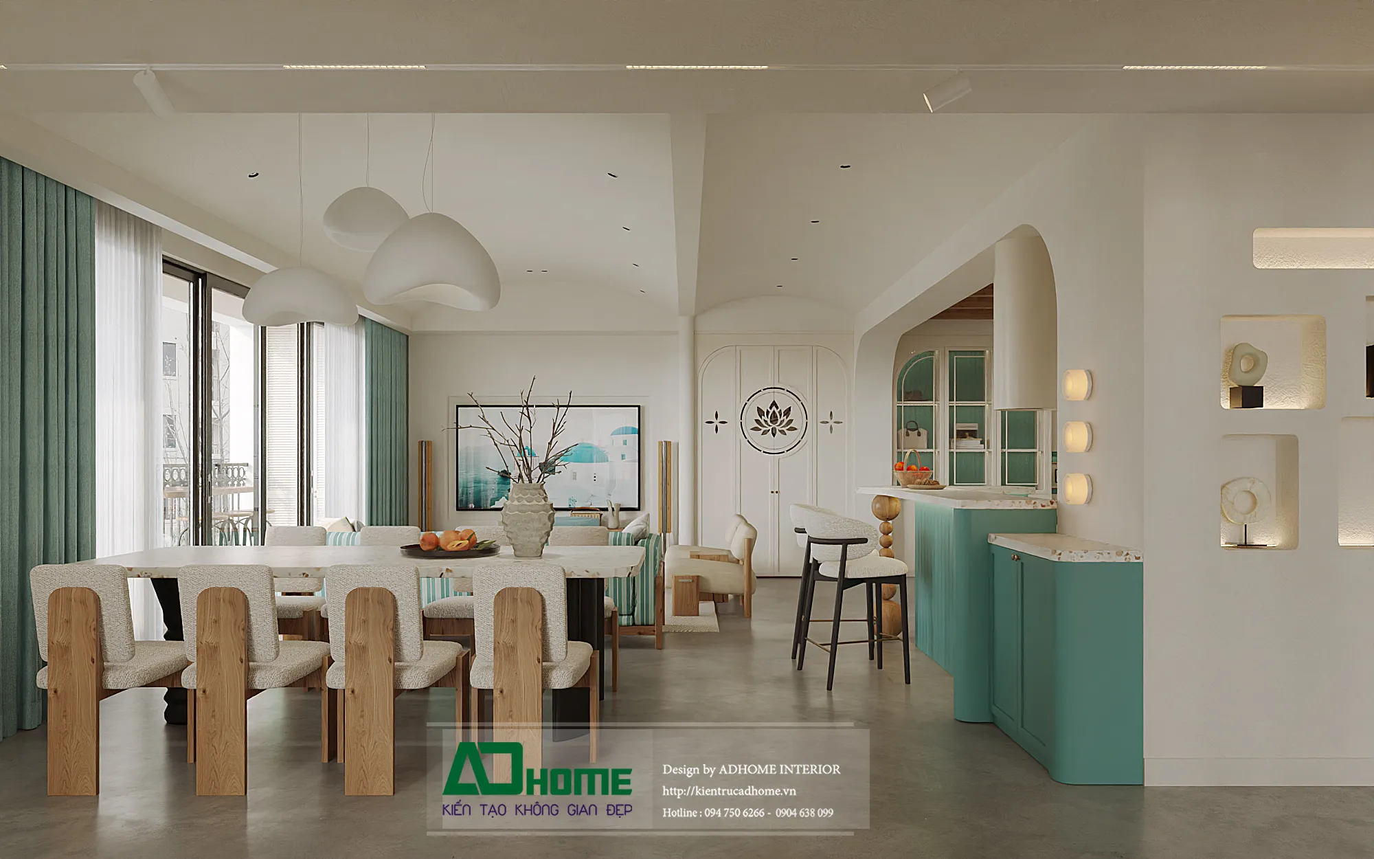 Nội thất chung cư phong cách hiện đại