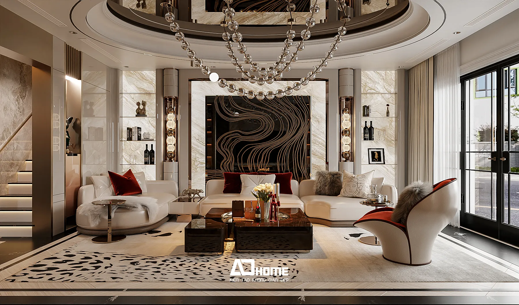 Không gian liền kề khu đô thị Hinode Royal Park thiết kế Modern Luxury cao cấp