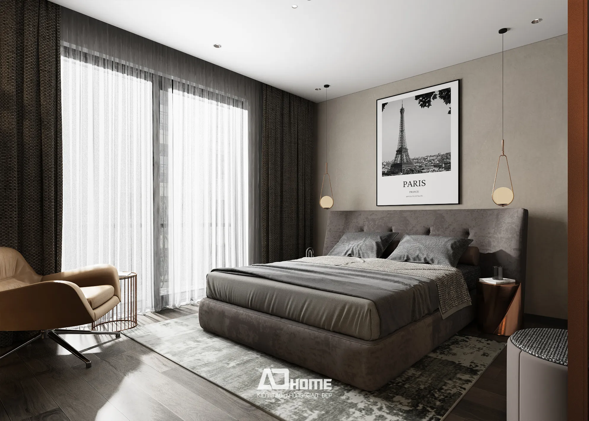 Nội thất liền kề Vinhomes Ocean Park hiện đại sang trọng và tinh tế