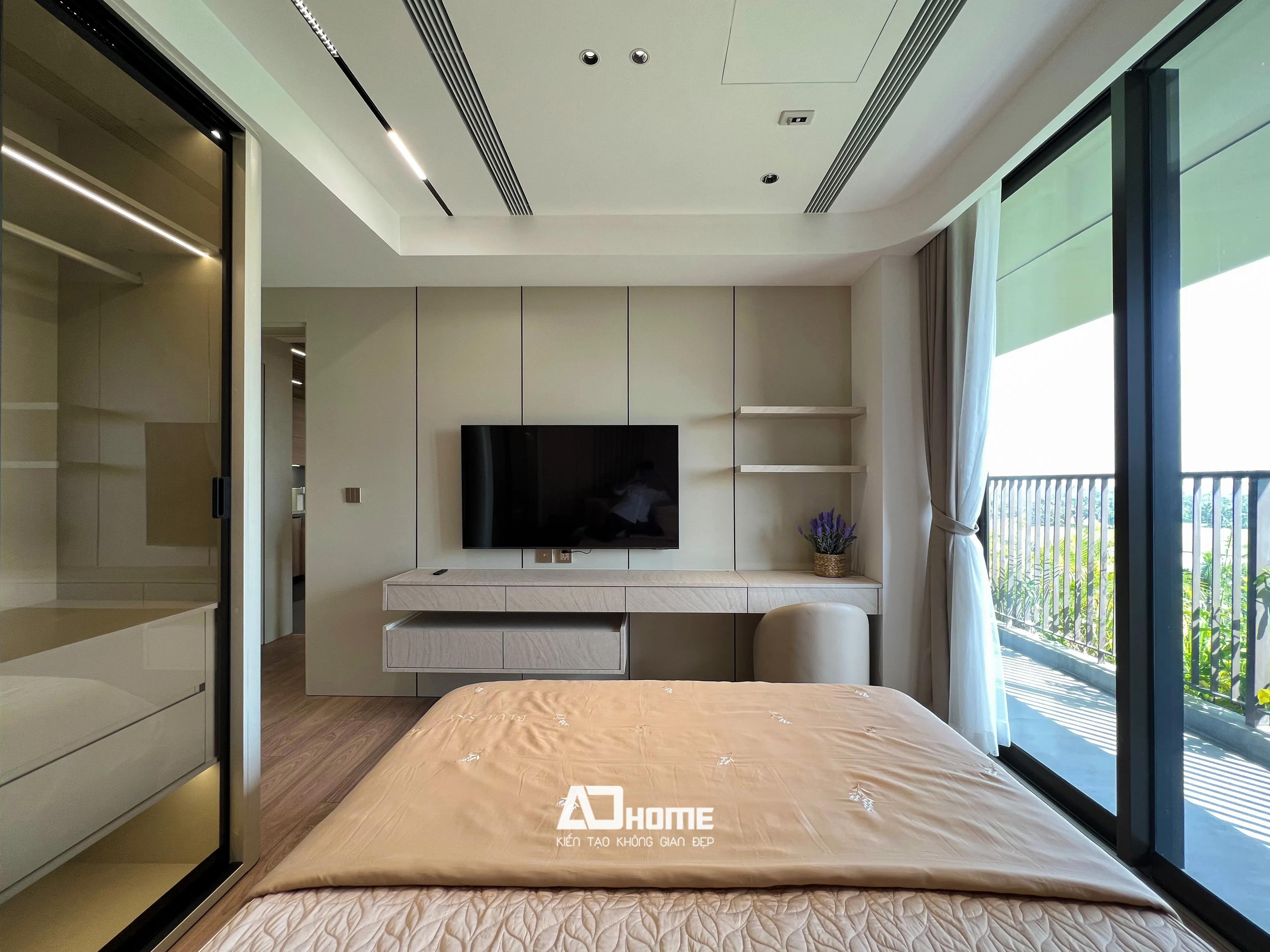 Thi công nội thất phòng ngủ trọn gói Vinhomes cho khách