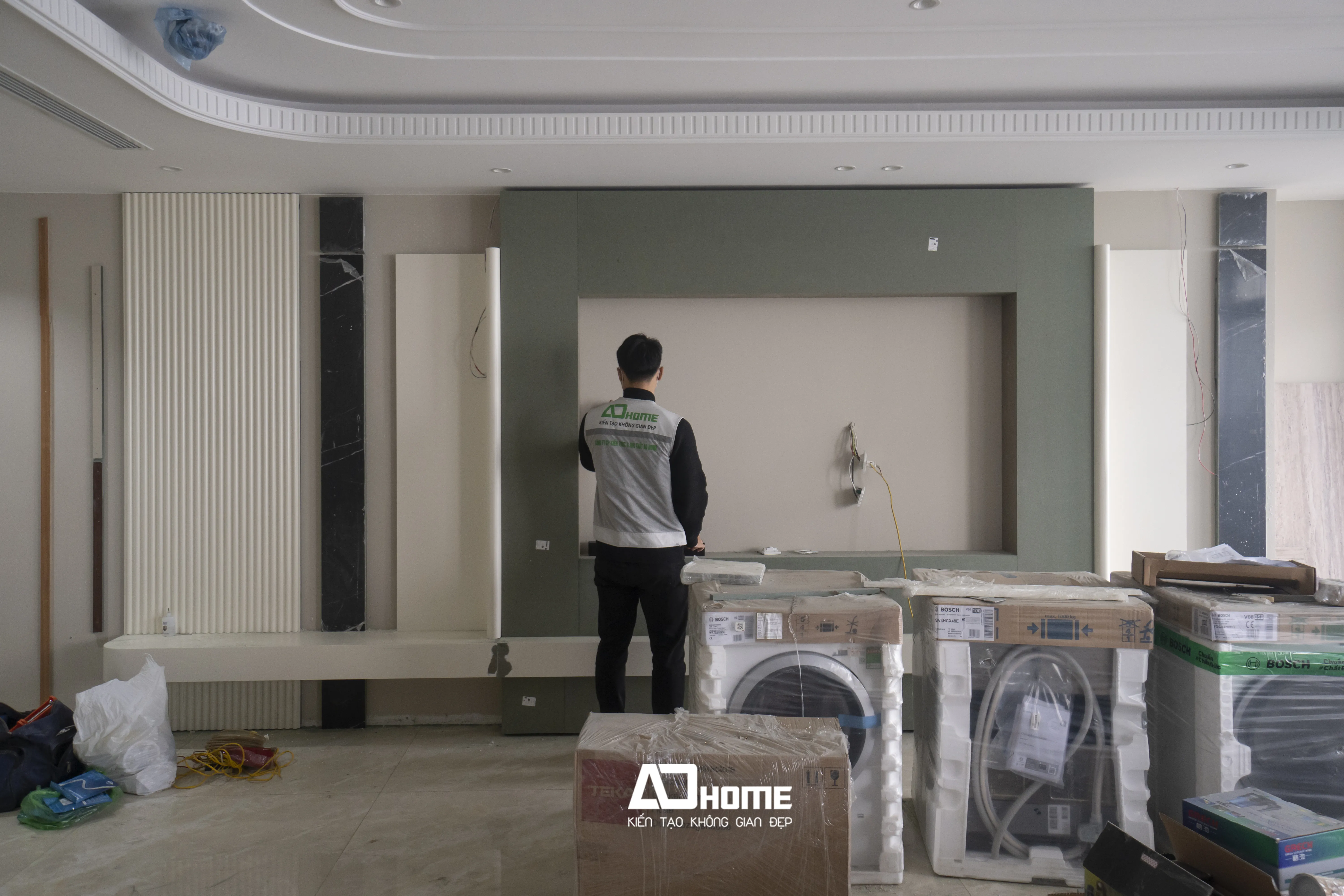 Thi công thiết kế nội thất căn hộ tối ưu công năng