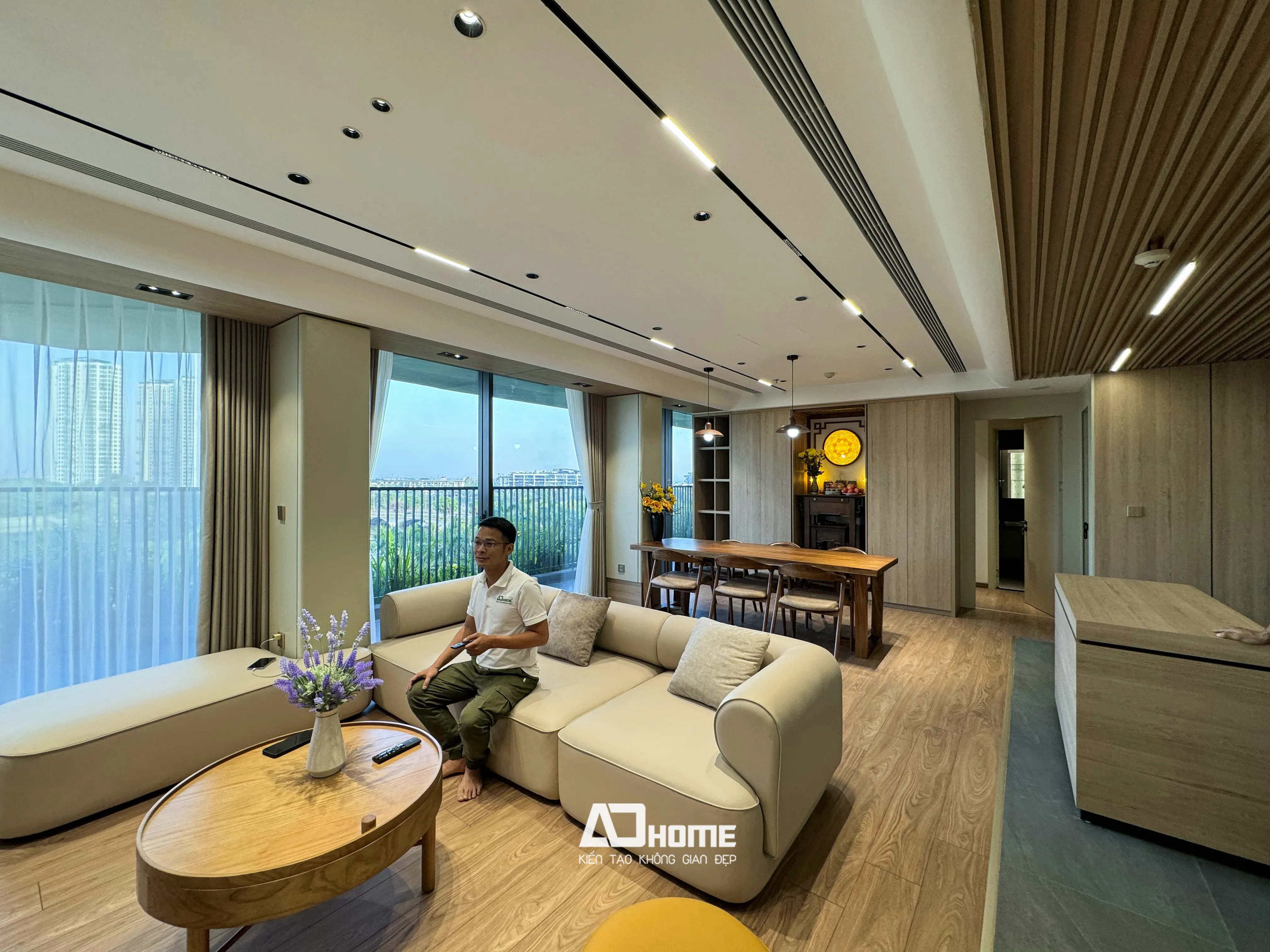 Thi công nội thất chung cư Vinhomes trọn gói chìa khóa trao tay bởi ADHome