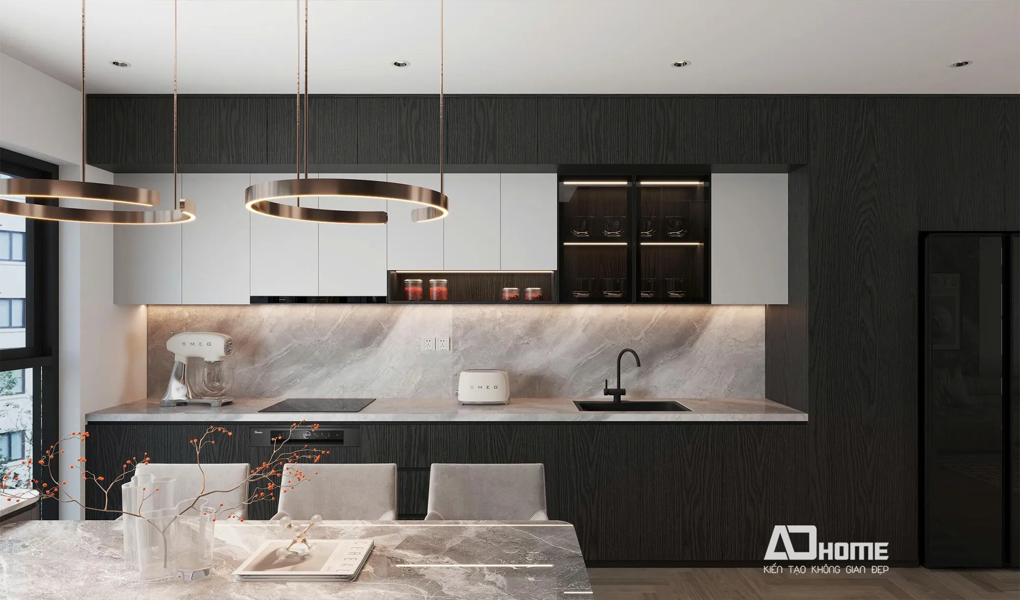 Thiết kế căn hộ Vinhomes diện tích nhỏ với nội thất thông minh