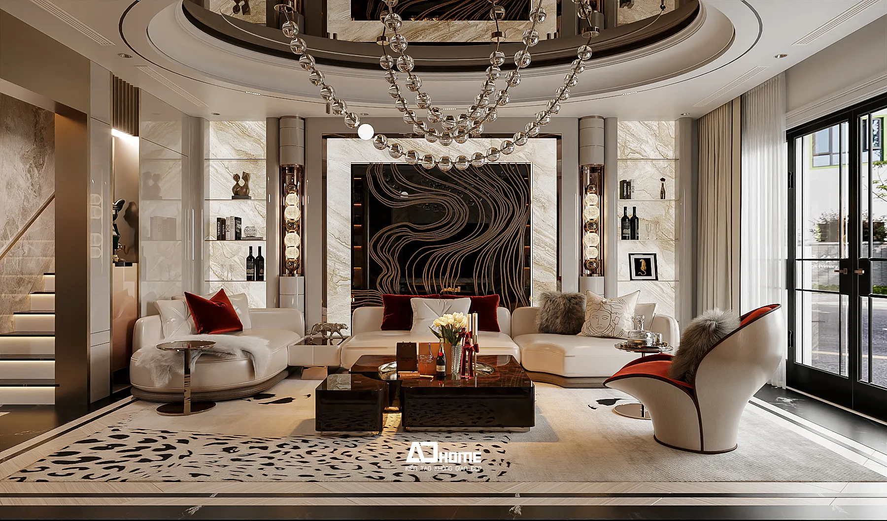 Thiết kế nội thất biệt thự luxury sang trọng – chuẩn mực không gian sống thượng lưu