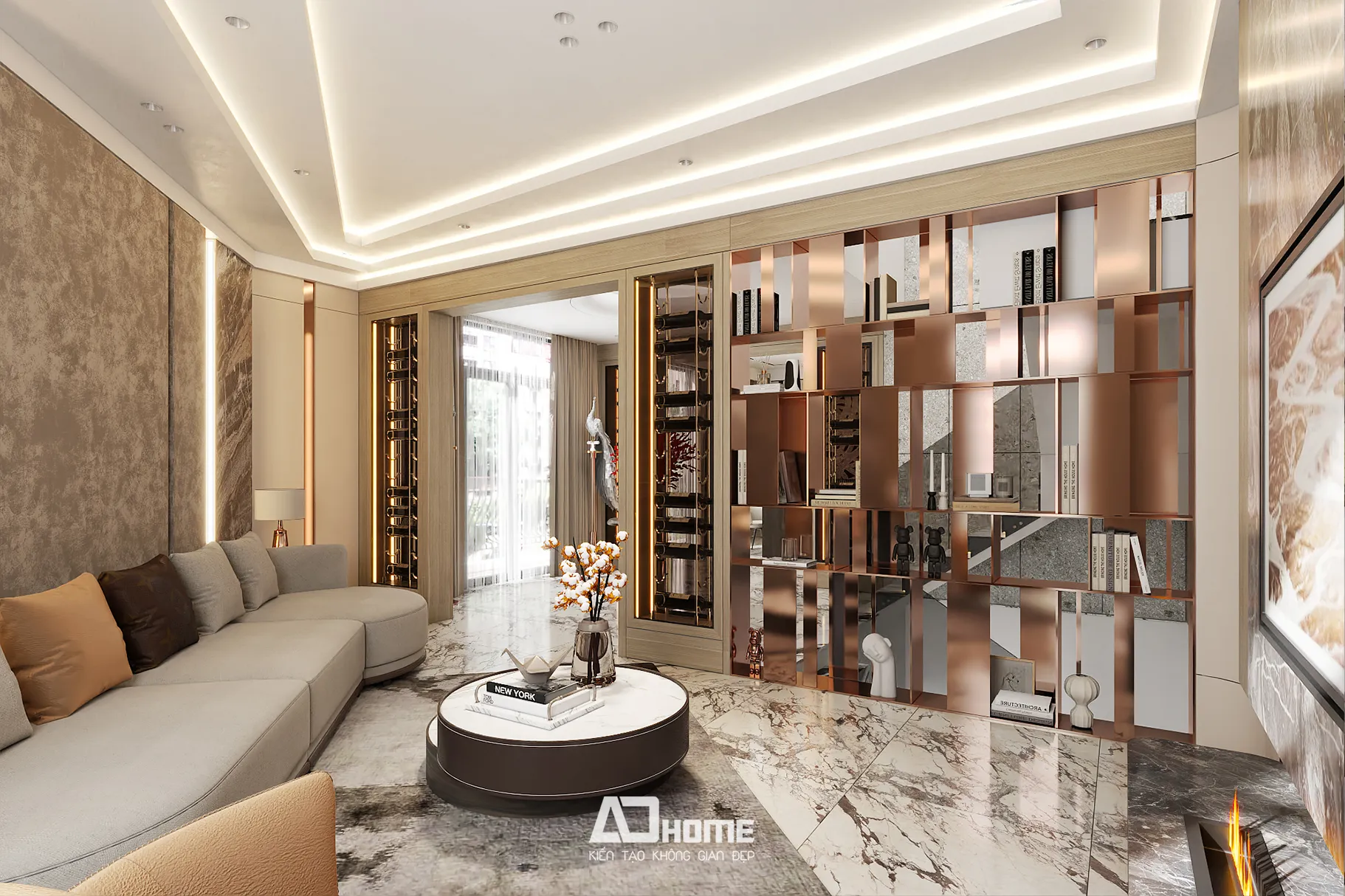 Thiết kế nội thất biệt thự nghỉ dưỡng Inside-Out kết nối không gian mở với thiên nhiên