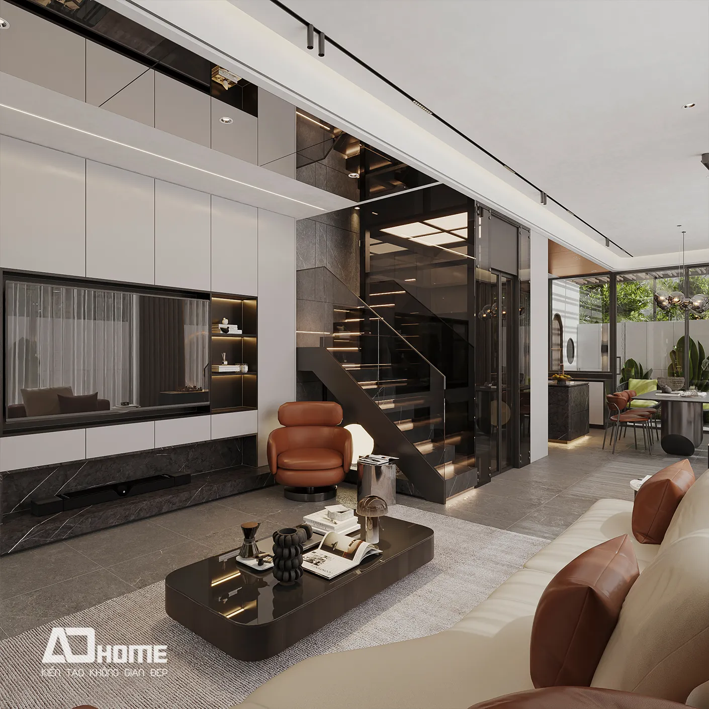 Thiết kế nội thất căn hộ 3 phòng ngủ Vinhomes