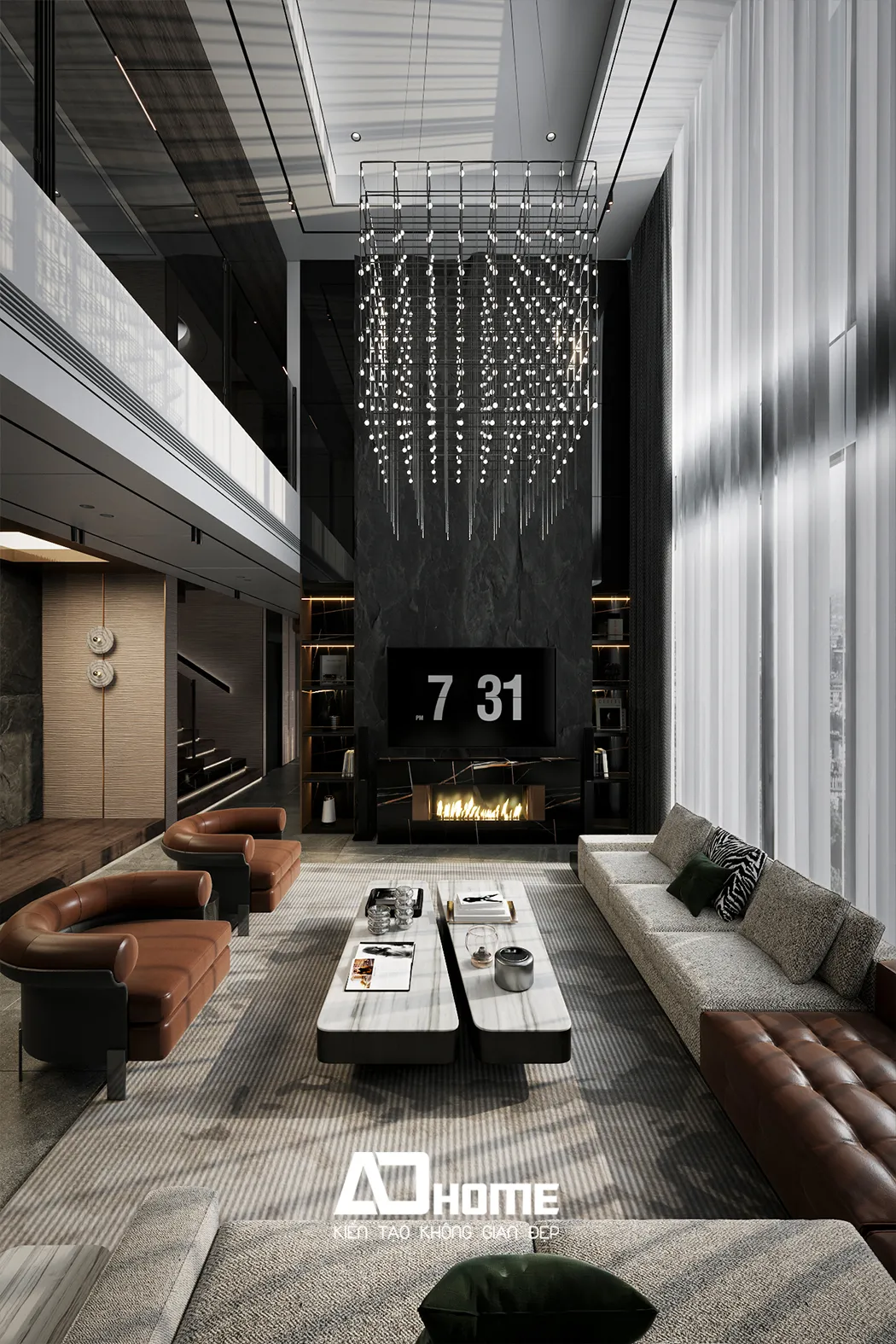 Xu hướng thiết kế nội thất Vinhomes phong cách hiện đại