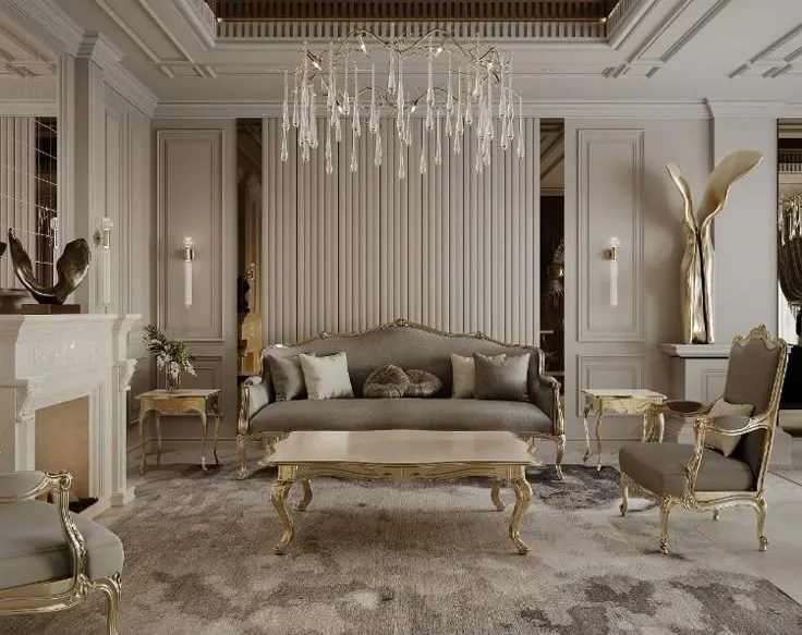 Thiết kế nội thất căn hộ phong cách tân cổ điển sang trọng