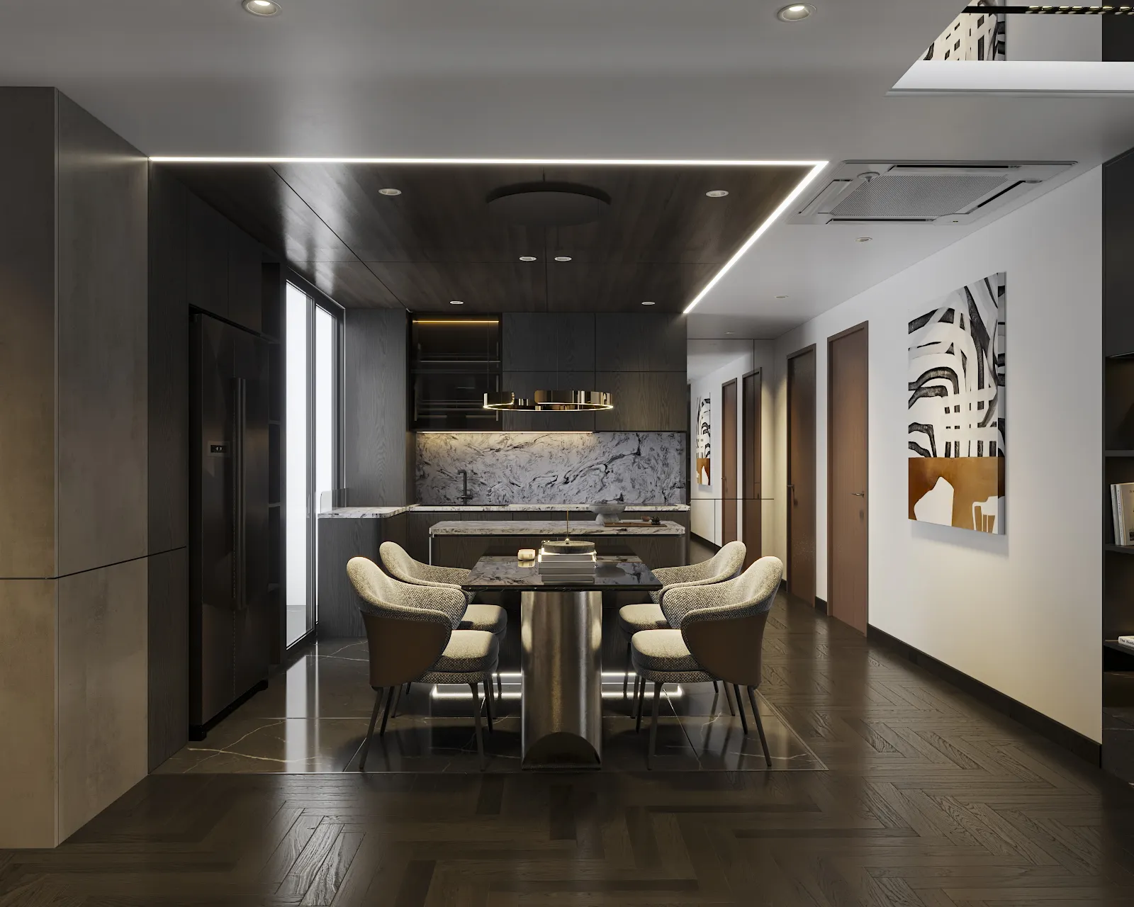 Thiết kế nội thất chung cư hiện đại nâng tầm trải nghiệm sống