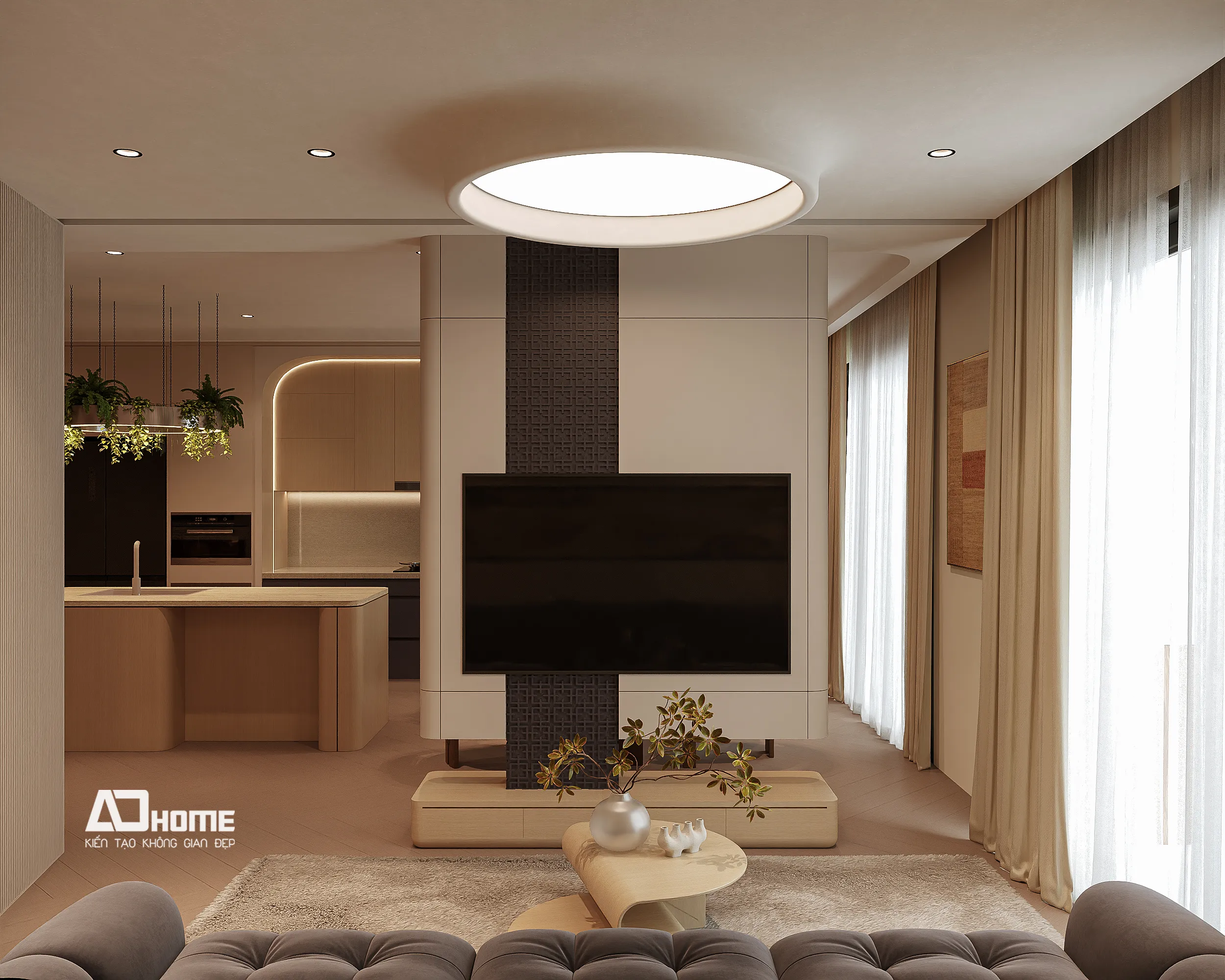 Giải pháp thiết kế nội thất chung cư giúp mở rộng không gian căn hộ nhỏ