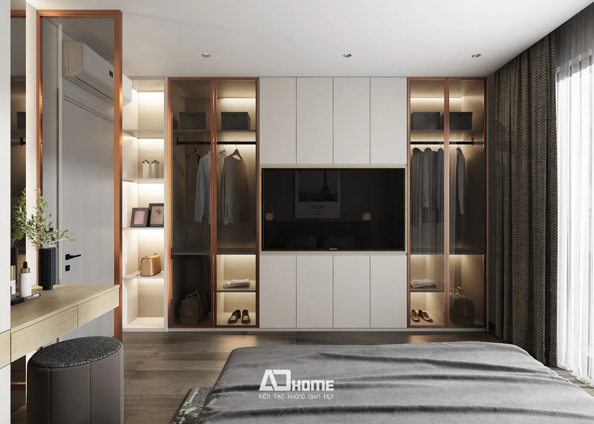 Thiết kế nội thất chung cư Vinhomes với phòng ngủ cho bé