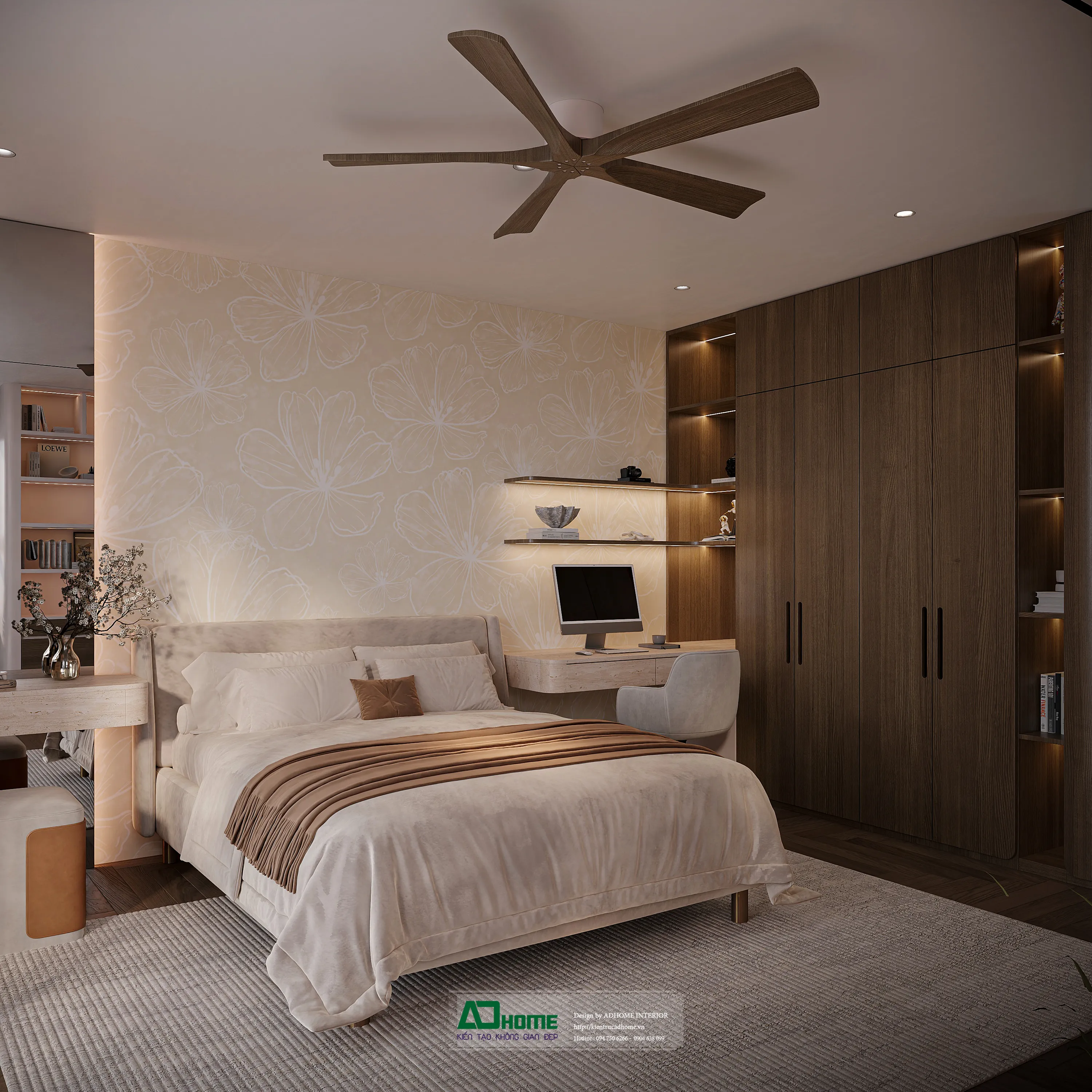 Thiết kế nội thất hiện đại phong cách Modern Rustic với gỗ