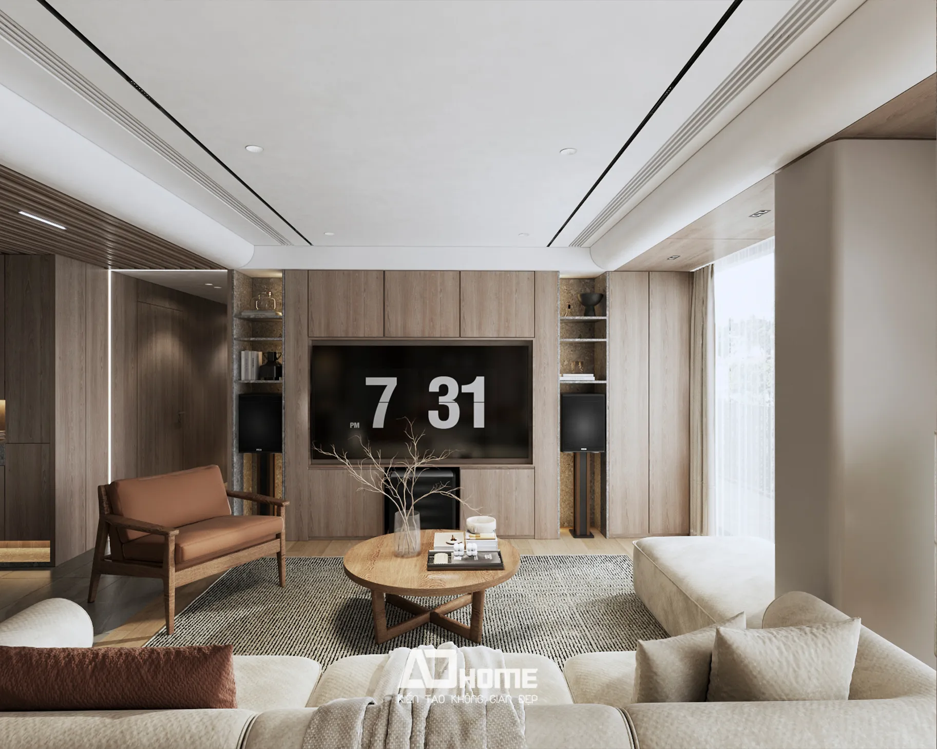 Thiết kế nội thất hiện đại phong cách tối giản tinh tế Modern Minimalism