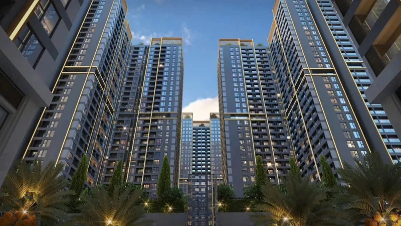 Thiết kế nội thất Hinode Royal Park căn hộ duplex thông tầng sang trọng