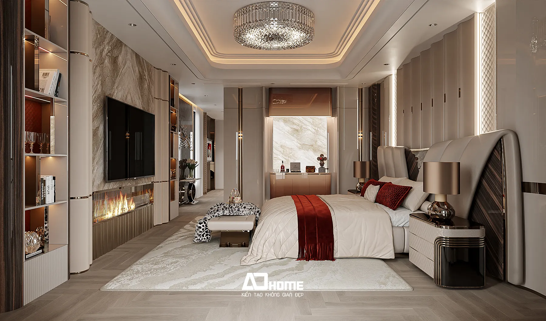 Xu hướng thiết kế nội thất Vinhomes phong cách Luxury