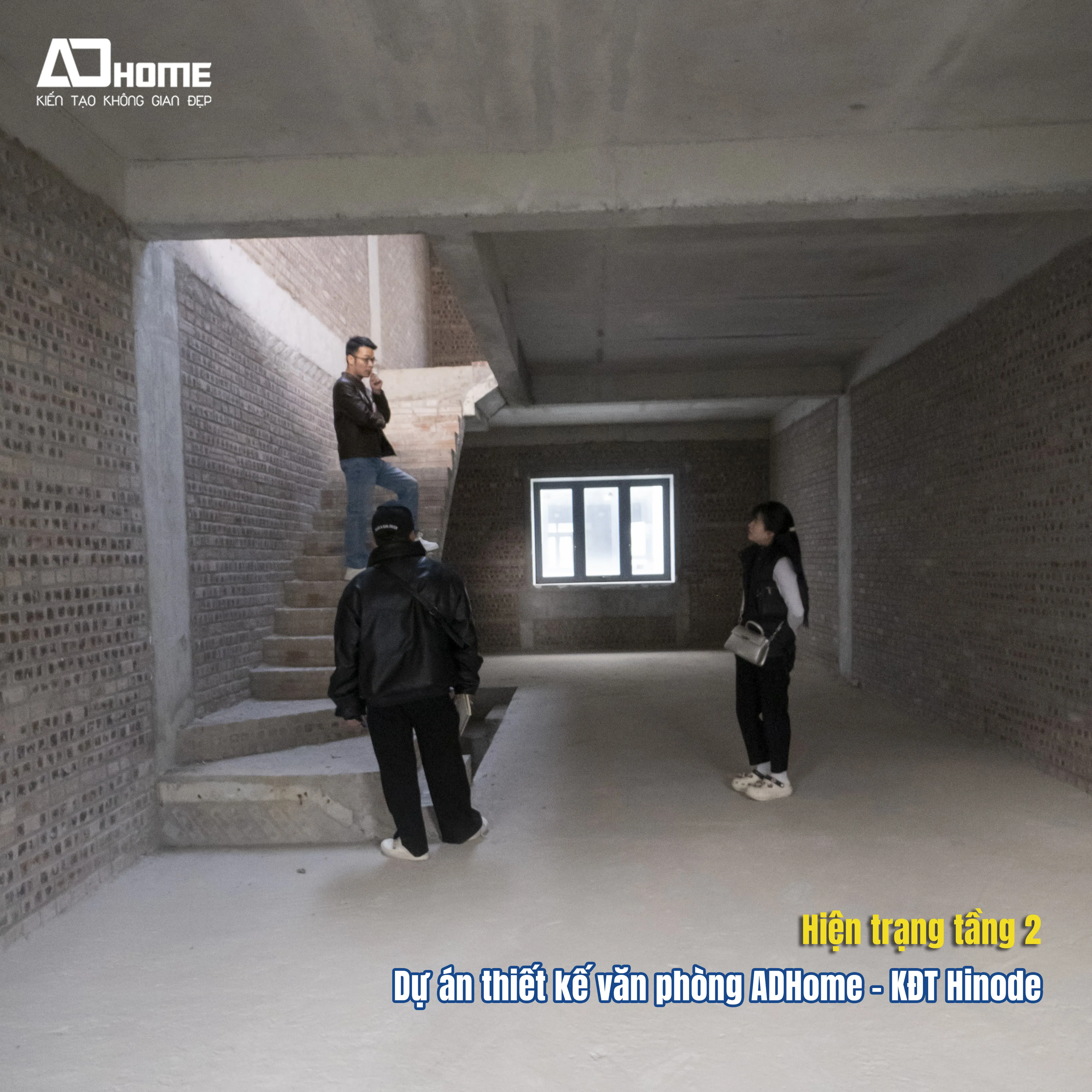 Văn phòng ADHome tại liền kề Hinode Royal Park Hoài Đức khảo sát thực tế dự án