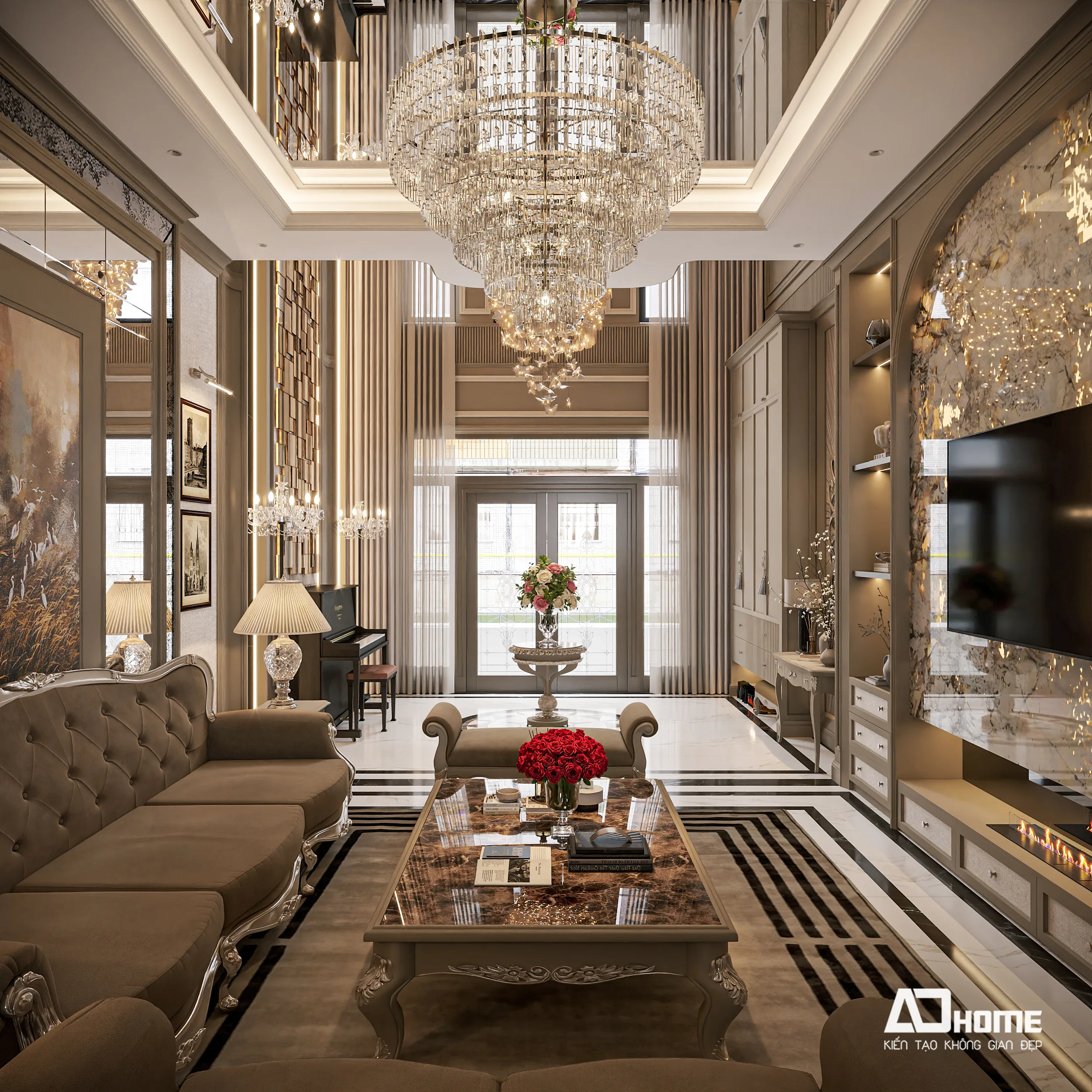 Thiết Kế Nội Thất Dự Án Vinhomes Cổ Loa: Kiến Tạo Không Gian Sống Độc Bản & Sang Trọng