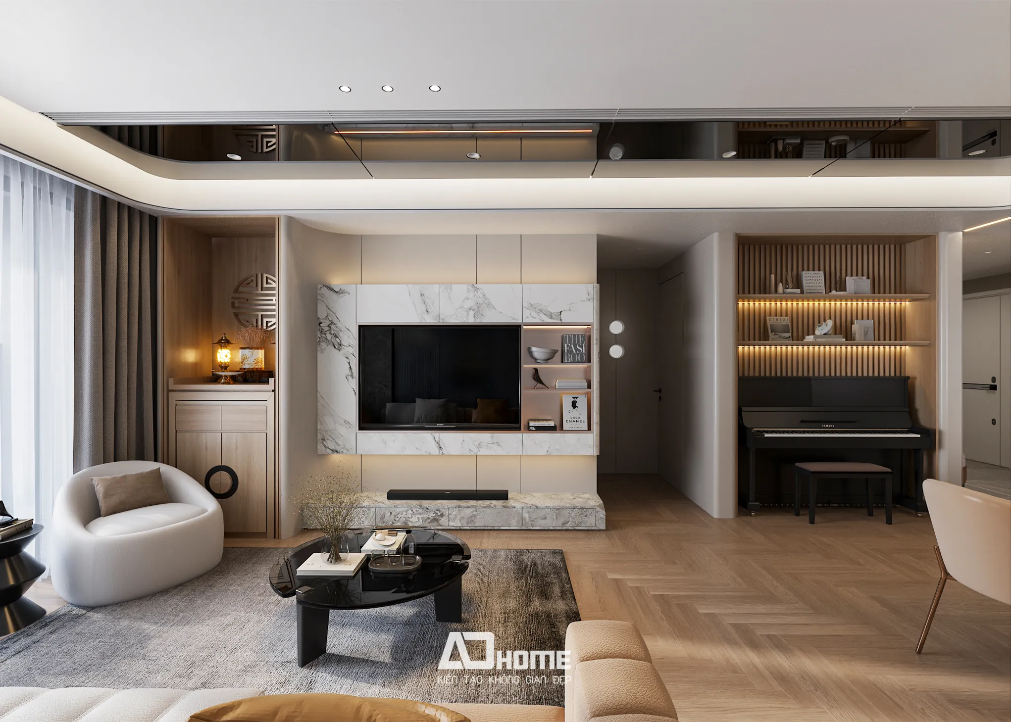 Tổng Hợp Mẫu Thiết Kế Nội Thất Căn Hộ Vinhomes Đẹp, Hiện Đại 2026