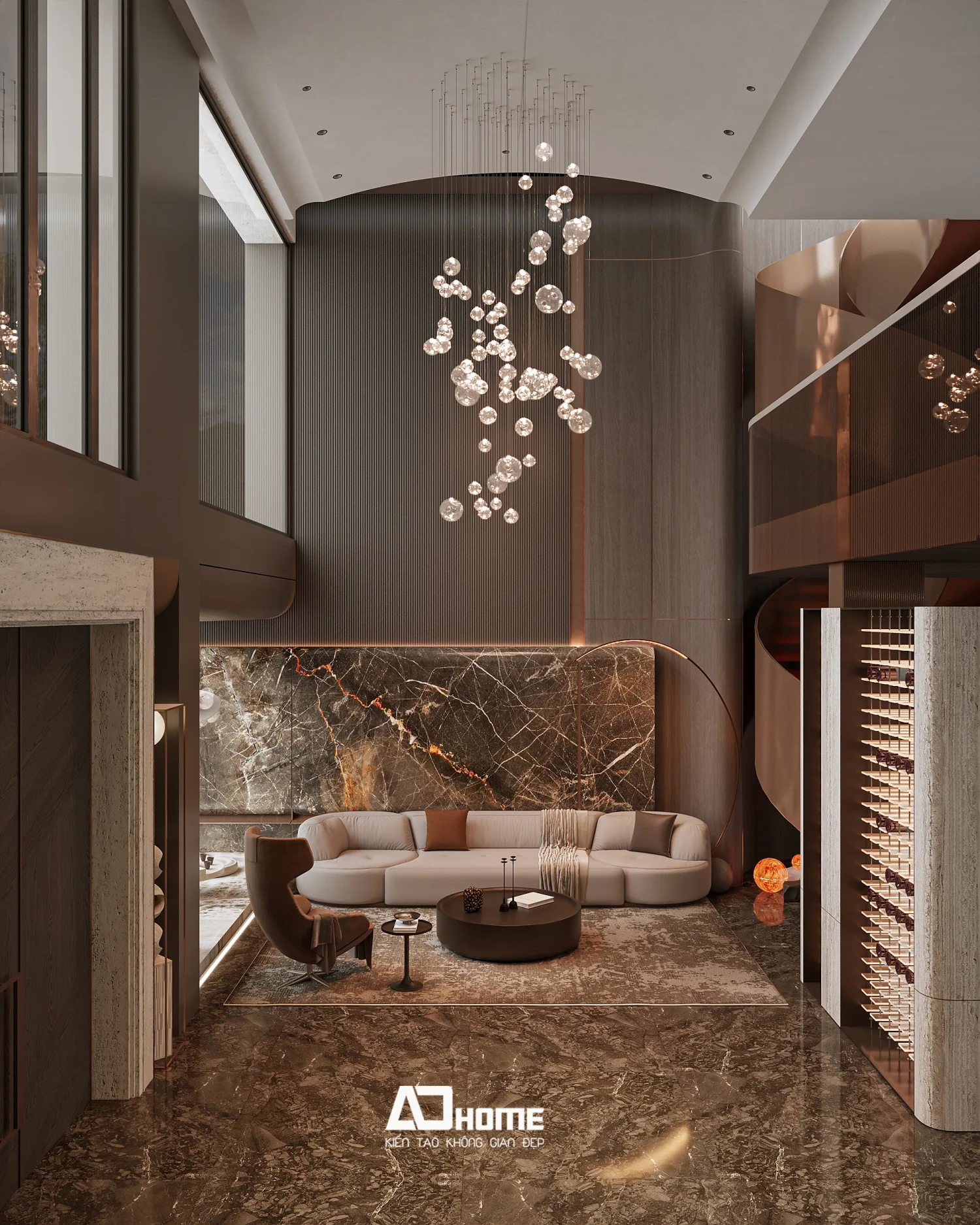 50+ Mẫu Thiết Kế Nội Thất Biệt Thự Đẹp, Sang Trọng Xu Hướng 2026 – ADHome