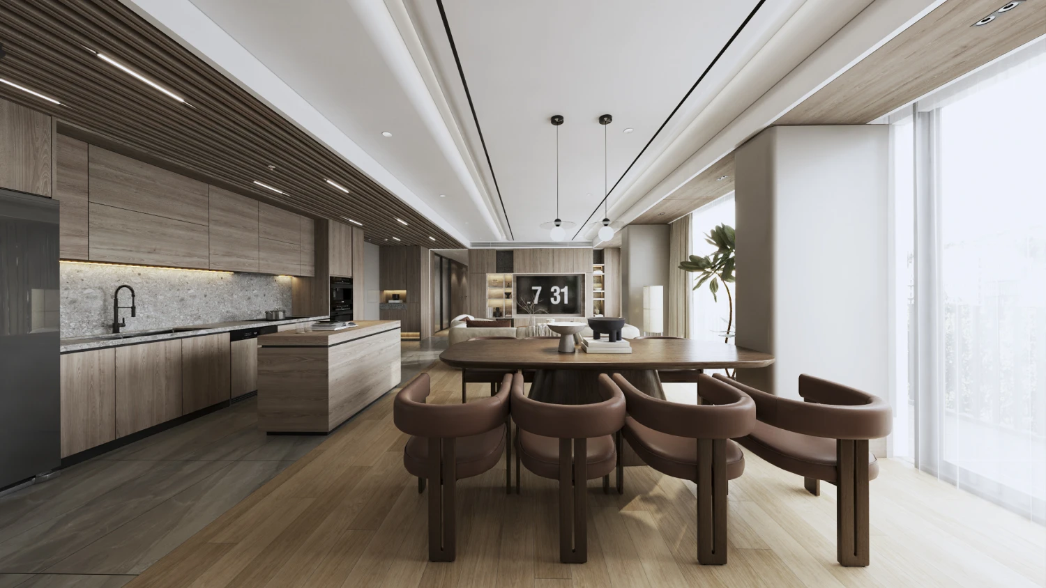 Thiết kế Nội Thất Chung Cư Ecopark Swan Lake Onsen - Phong Cách Hiện Đại