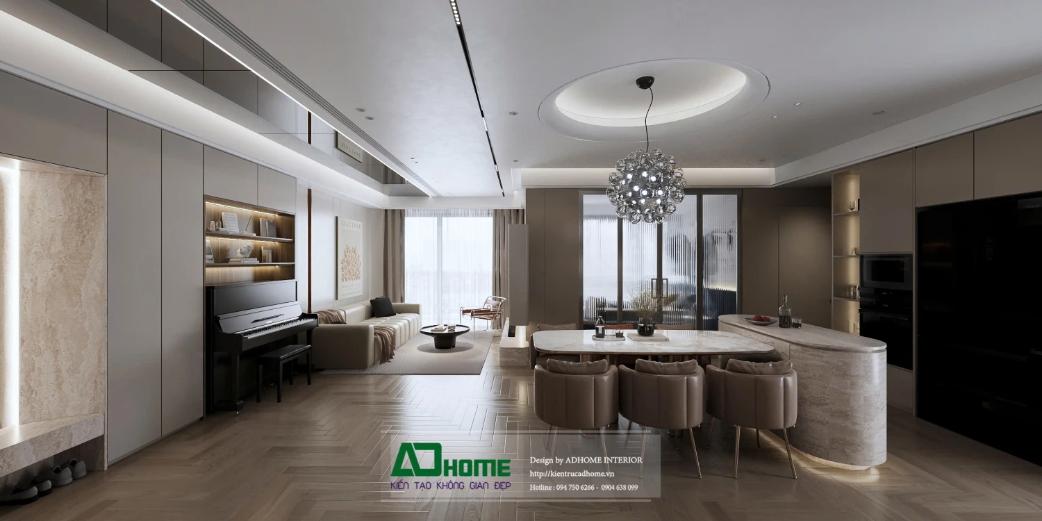 Thiết kế Nội Thất Chung Cư Vinhomes Gadenia - Phong Cách Hiện Đại