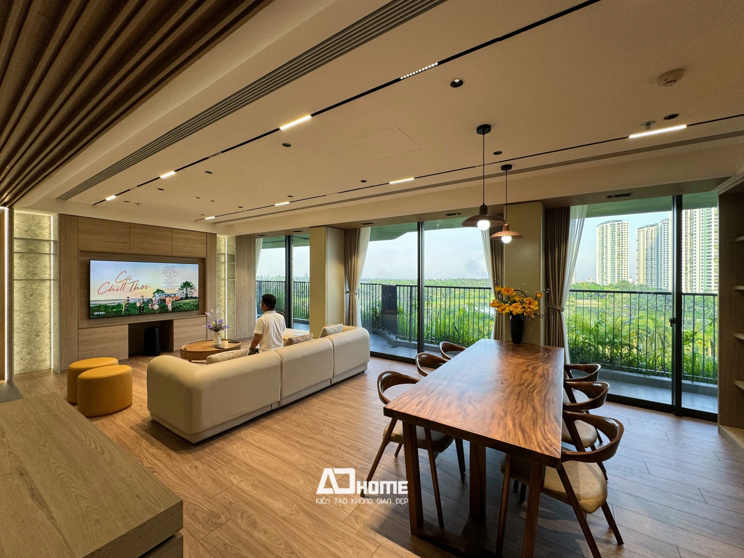 Căn Hộ Đập Thông Swanlake Onsen - Ecopark