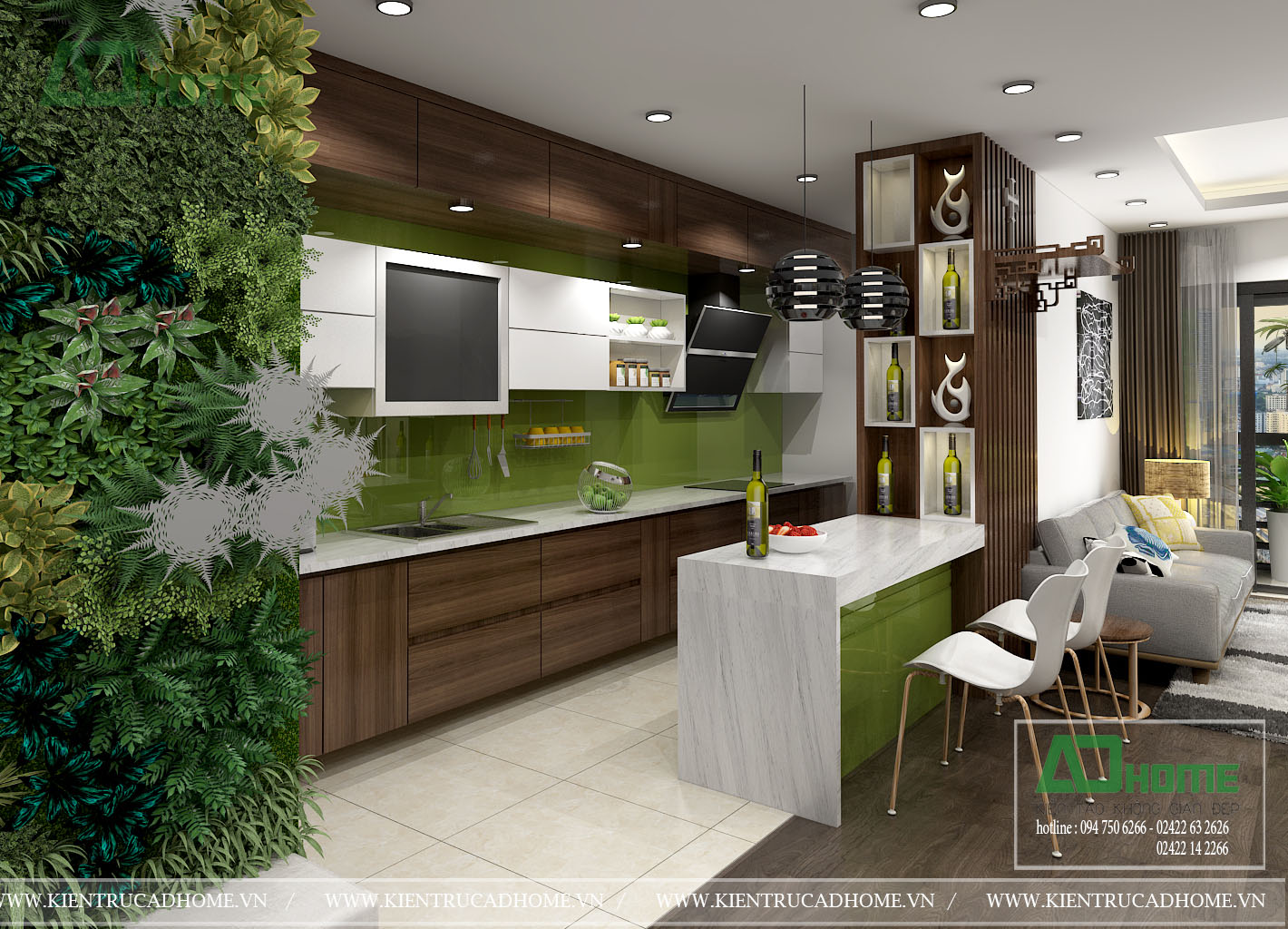 Thiết kế nội thất chung cư Time City -140m2 - Phong cách Hiện đại